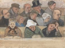 In church, 1882. Creator: Gogh, Vincent, van (1853-1890)