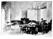 In Clubland - No. V: the Travellers Club - the Morning Room, 1898. Creator: Unknown