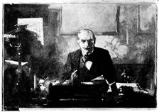 In Clubland - No. V: the Travellers Club - the Secretary's sanctum, 1898. Creator: Unknown
