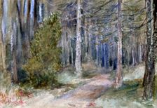 In a Wood c1864-1930. Artist: Anna Lea Merritt