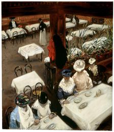 In a Café 1905. Artist: Alfred Henry Maurer