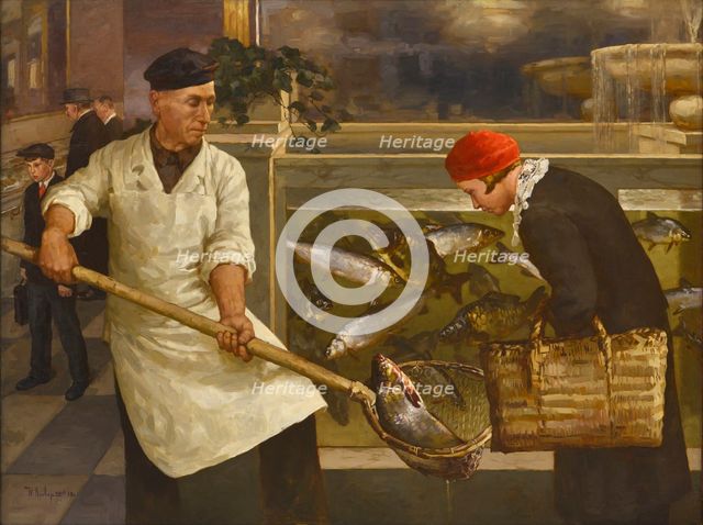 In a Fish Shop.