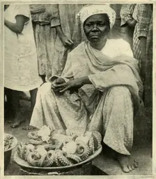 In a Native Fish-Market c1948. Creator: Unknown