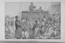 In a Negro Church, 1882. Creator: Unknown