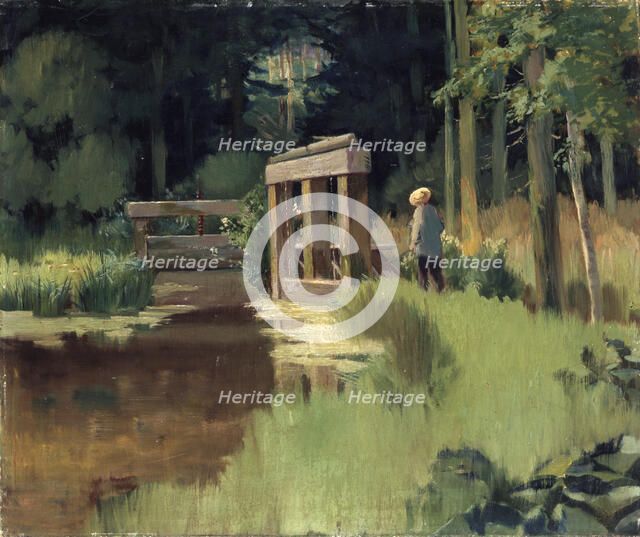 'In a Park', 19th century.  Artist: Edouard Manet