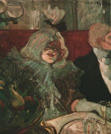 In a Private Dining Room (At the Rat Mort) c1899, (1952). Creator: Henri de Toulouse-Lautrec