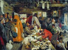 In a Prikaz (administrative office) in Muscovy, 1907