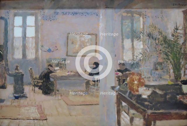 In a Room, 1899. Creator: Edouard Vuillard.