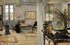 In a Room 1899. Artist: Edouard Vuillard