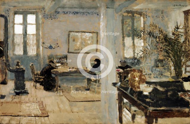 'In a Room', 1899.  Artist: Edouard Vuillard