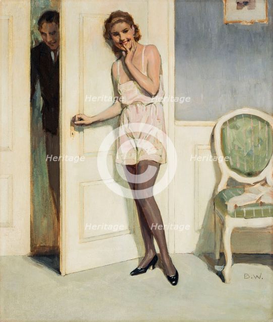In anticipation, c1930. Creator: Brynolf Wennerberg.