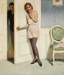 In anticipation, c1930. Creator: Brynolf Wennerberg