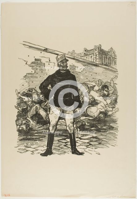 In All His Glory, June 1894. Creator: Theophile Alexandre Steinlen.