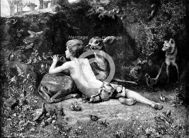 In Arcadia, 1895. Creator: P Naumann.