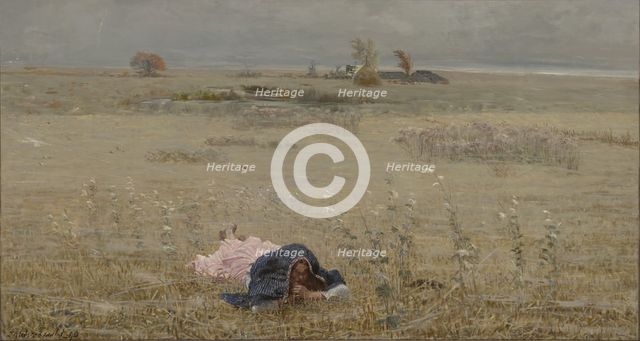 In Autumn, 1890. Creator: Jacek Malczewski.