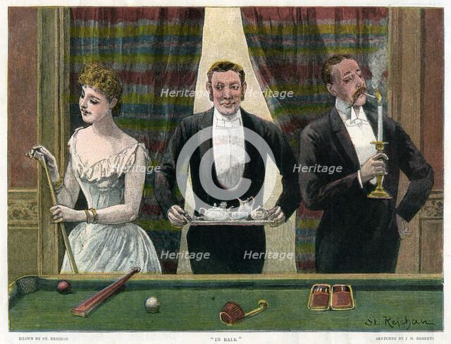 'In Balk', 1890. Artist: S Rejchan