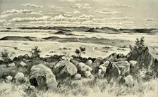 In Beleaguered Ladysmith - Watching for Buller from Observation Hill 1900. Creator: Melton Prior