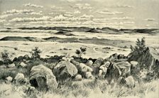 In Beleaguered Ladysmith - Watching for Buller from Observation Hill 1900. Creator: Melton Prior