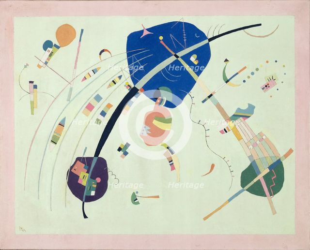 In Blue, 1939. Creator: Kandinsky, Wassily Vasilyevich (1866-1944).