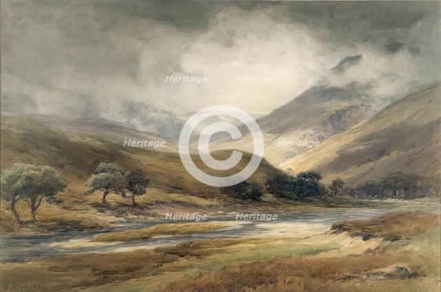 In Glen Luibeg, Braemar, c1900-1924. Creator: George Russell Gowans.