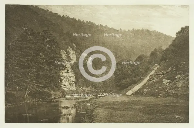 In Dove Dale, 1880s. Creator: Peter Henry Emerson.