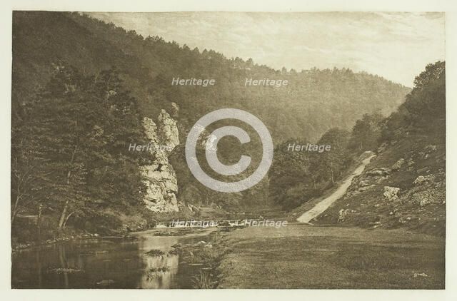 In Dove Dale, 1880s. Creator: Peter Henry Emerson.