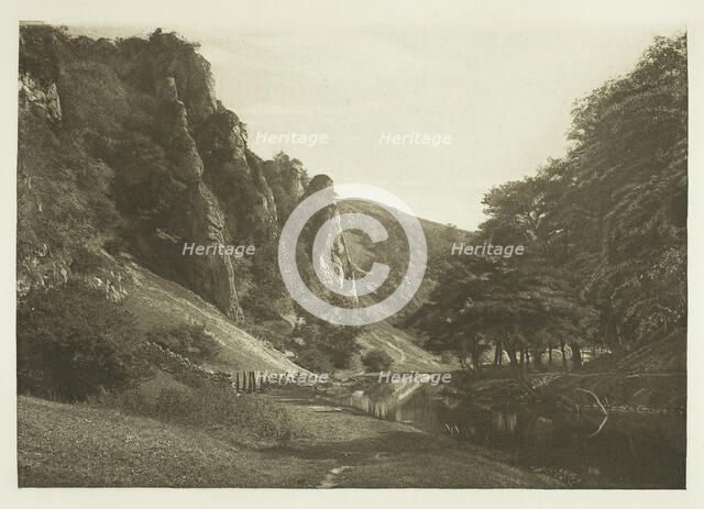 In Dove Dale, 1880s. Creator: Peter Henry Emerson.