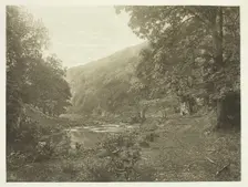 In Dove Dale, 1880s. Creator: Peter Henry Emerson