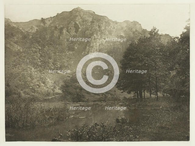 In Dove Dale, 1880s. Creator: Peter Henry Emerson.