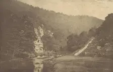 In Dove Dale, 1880s, printed 1888., 1880s, printed 1888. Creator: George Bankart