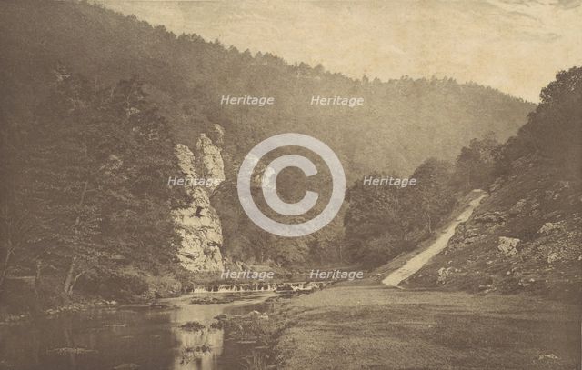 In Dove Dale, 1880s, printed 1888., 1880s, printed 1888. Creator: George Bankart.