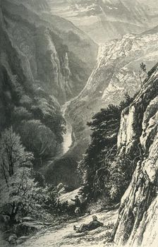 In Dove Dale c1870