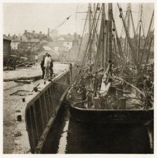 In Dock, 1887. Creators: Peter Henry Emerson, Alfred Dawson