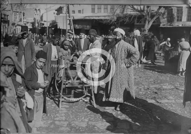 In Damascus, between c1915 and c1920. Creator: Bain News Service.