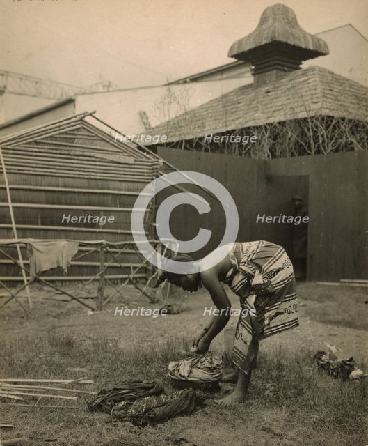 In darkest Africa, Pan-American Exposition, Buffalo, N.Y., 1901. Creator: Frances Benjamin Johnston.