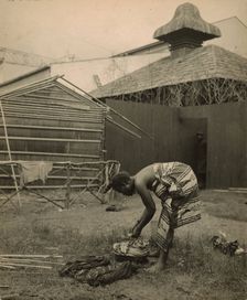 In darkest Africa, Pan-American Exposition, Buffalo, N.Y., 1901. Creator: Frances Benjamin Johnston