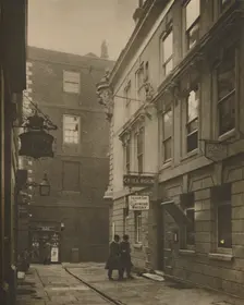 In Devereux Court, Full of Eighteenth-Century Associations c1935. Creator: Walter Benington