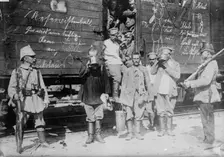 In East Prussia--Russian prisoners, 1914. Creator: Bain News Service