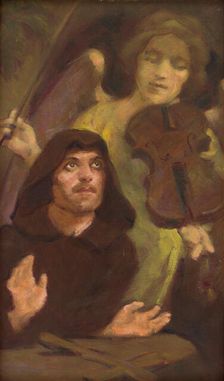 In Ecstasy, after 1900. Creator: Milan Thomka Mitrovsky