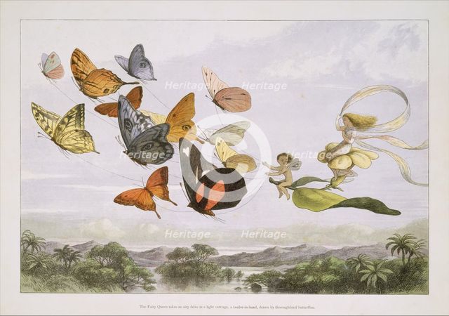 In Fairyland: A Series of Pictures from the Elf-World, 1870. Creator: Edmund Evans.