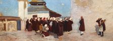 In Front of an Orthodox Church, 1899. Creator: Julian Falat