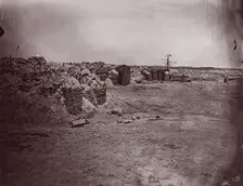 In front of Petersburg, 1864. Creator: Tim O'Sullivan