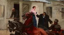 In Front of the Porch, between 1885-1890. Creator: Stanislaw Witkiewicz