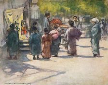 In Front of the Stall c1887, (1901). Artist: Mortimer L Menpes