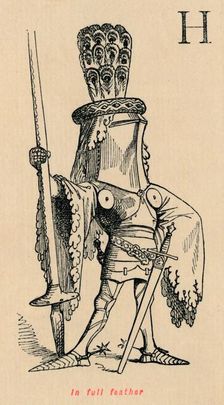 In full feather c1860, (c1860). Artist: John Leech