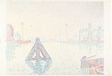 In Holland - The Buoy, 1896. Creator: Paul Signac