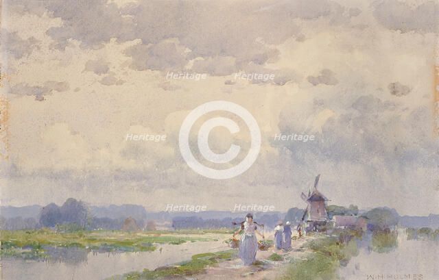 In Holland, n.d. Creator: William Henry Holmes.