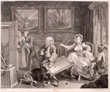 In high keeping by a Jew plate II of The Harlot's Progress, 1732. Artist: William Hogarth