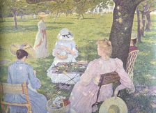 In July - before noon or The orchard, 1890