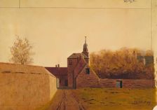 In Old Aberdeen (Aulton), 1889. Creator: James Cromar Watt